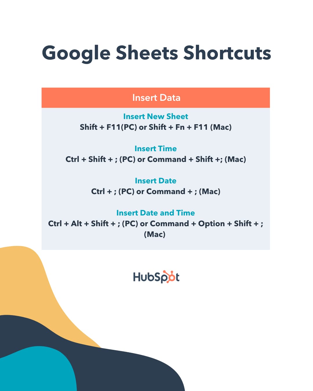 30 Google Sheets Shortcuts Marketers Need to Know